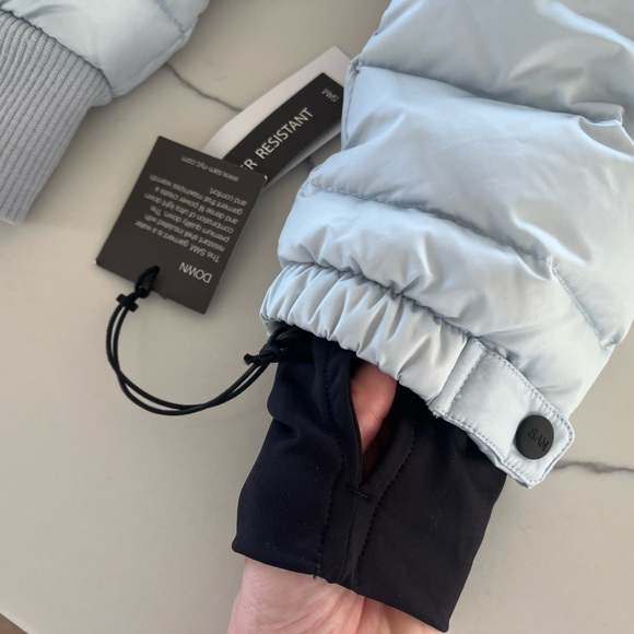 SAM. New York - Matte Luna Down Puffer Jacket Glacier Blue - Size Large - NWT - Picture 9 of 16